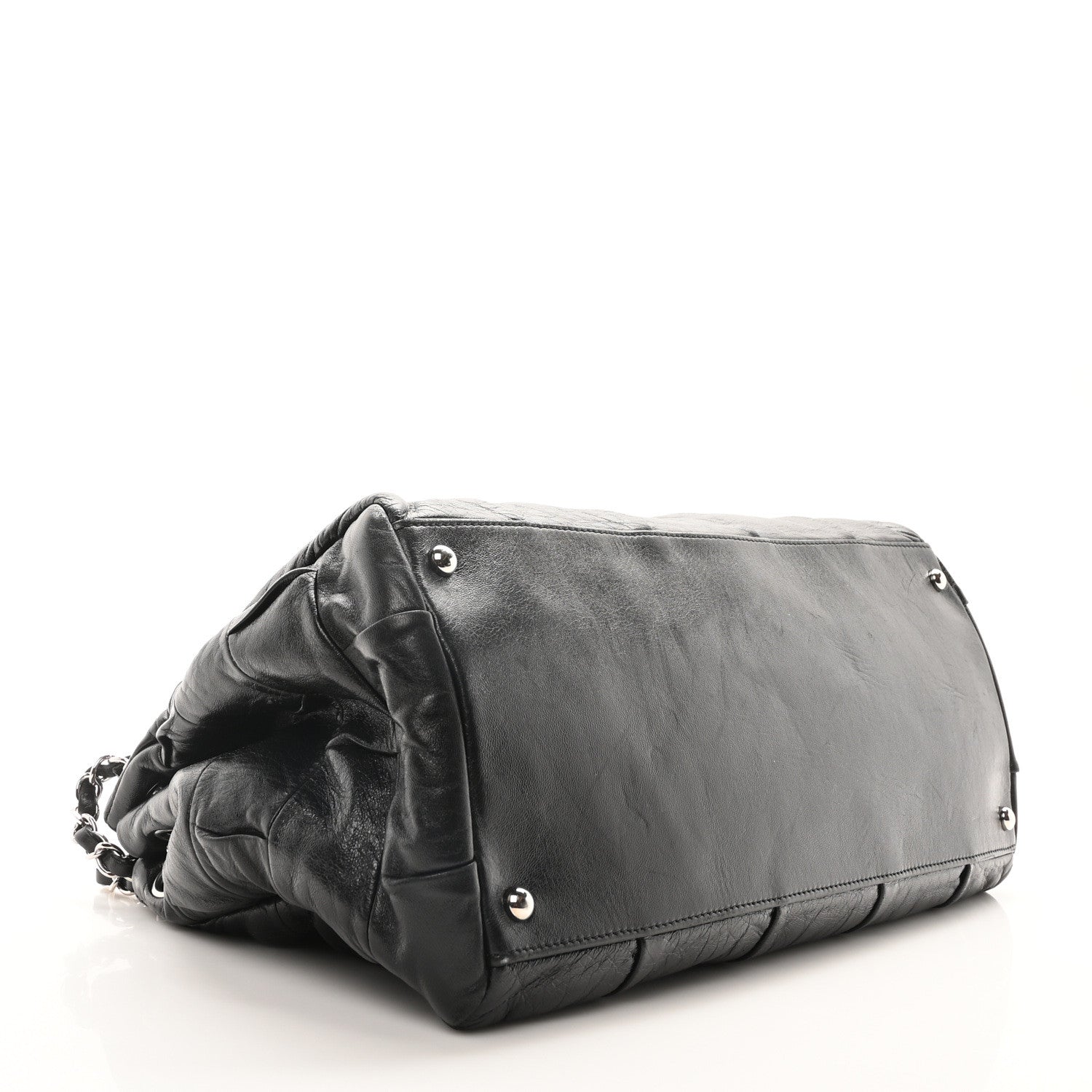 Chanel Lambskin Igloo Shoulder Bag Black 4 of 10