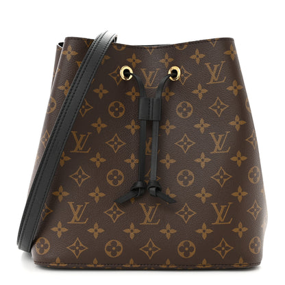 Louis Vuitton Monogram Neonoe MM Black 1 of 10