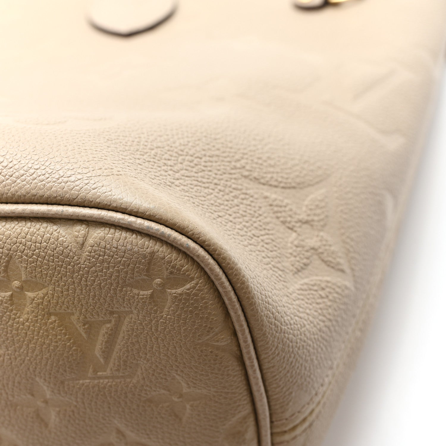 Louis Vuitton Empreinte Monogram Giant Neverfull MM Tourterelle 11 of 11