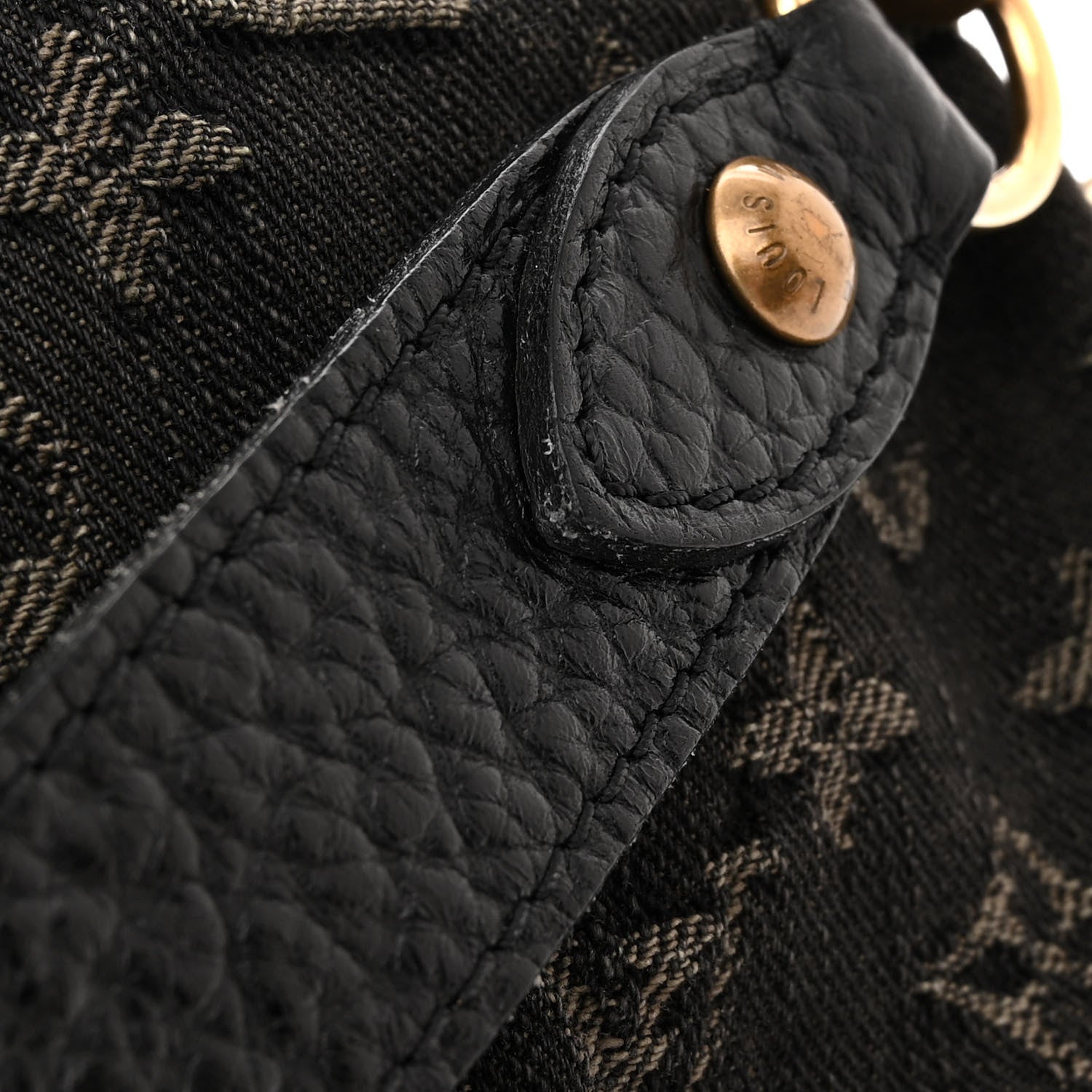 Louis Vuitton Denim Neo Cabby MM Black 22 of 22