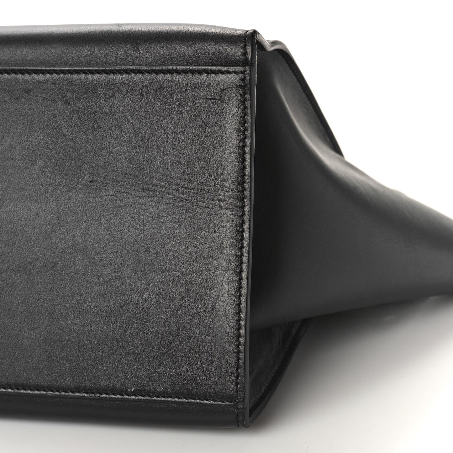 Smooth Calfskin Medium Tri-Color Trapeze Anthracite