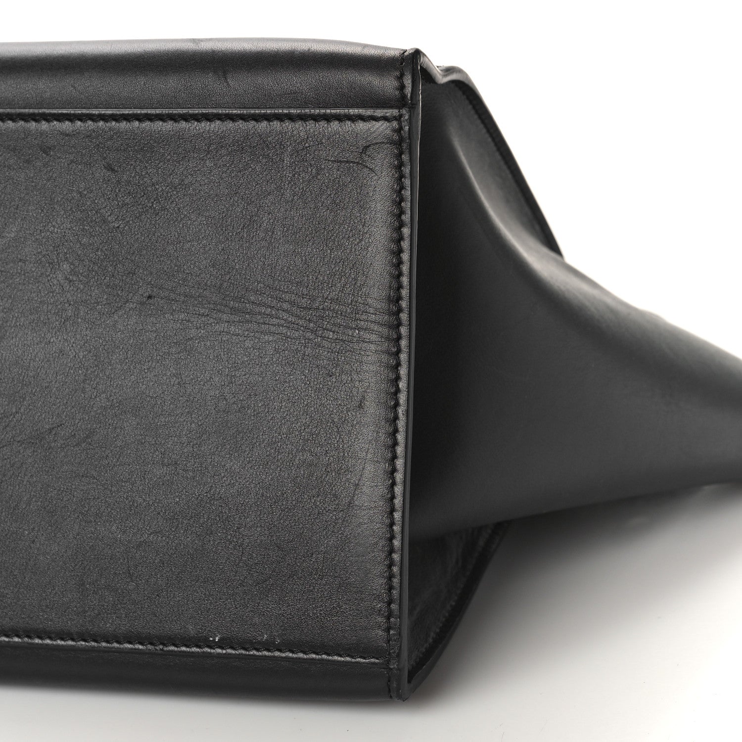 Celine Smooth Calfskin Medium Tri-Color Trapeze Anthracite 8 of 10