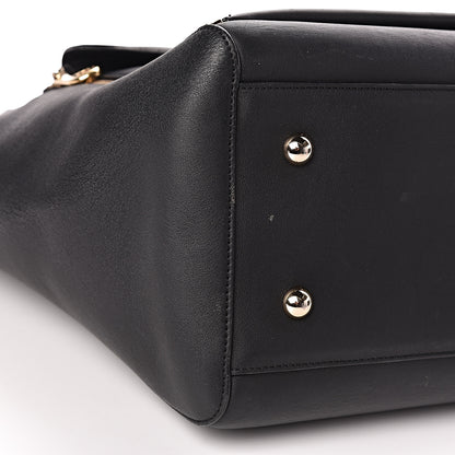 Mulberry Silky Calf Medium Willow Tote Black 11 of 17