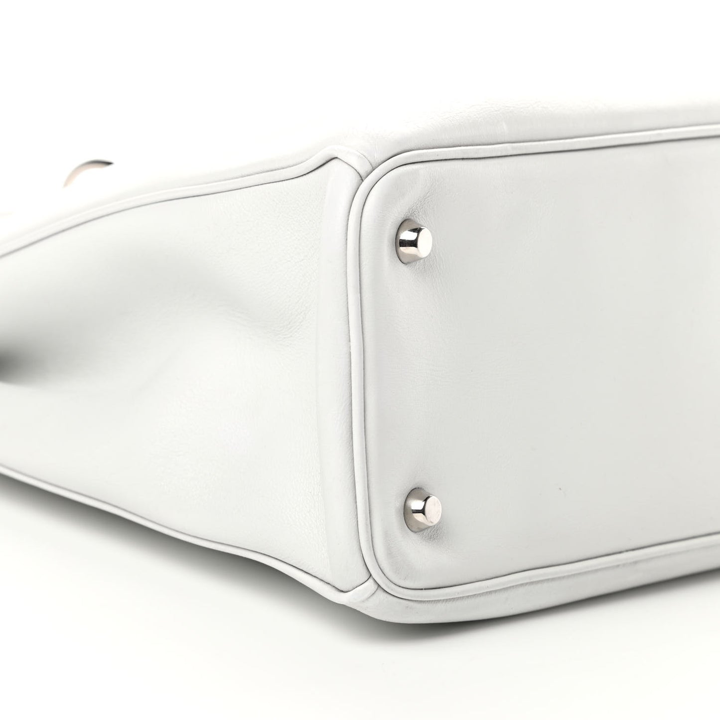Smooth Calfskin Large Diorissimo Tote White