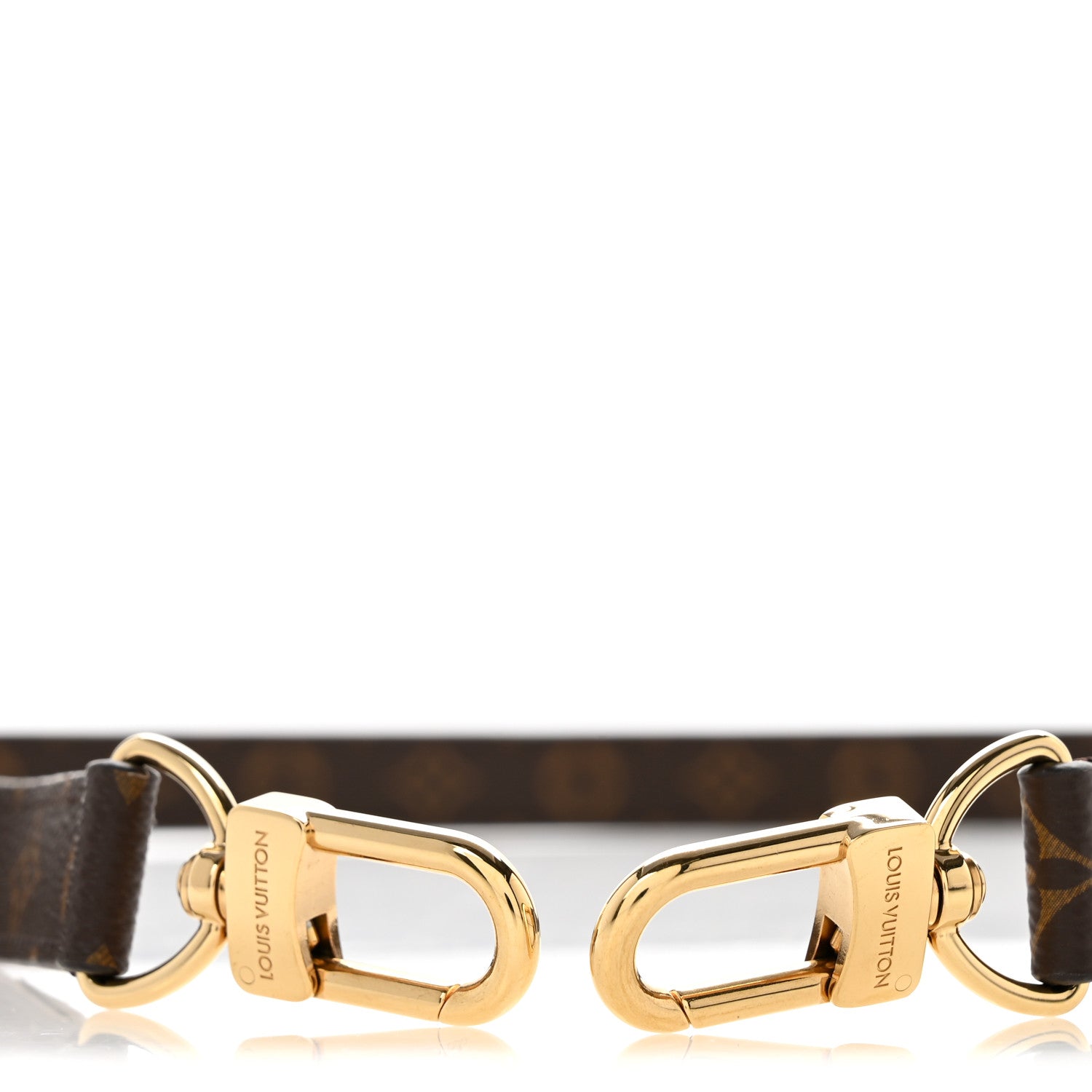 Louis Vuitton Monogram Bandouliere 20mm Adjustable Shoulder Strap 3 of 5