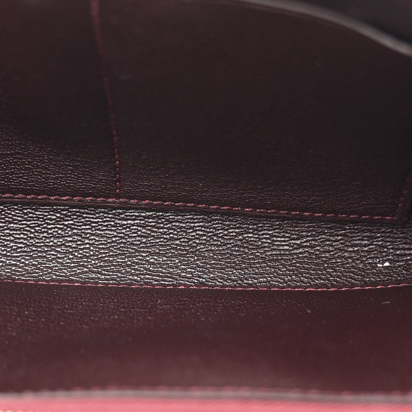 Matte Alligator Kelly Wallet To Go Bordeaux