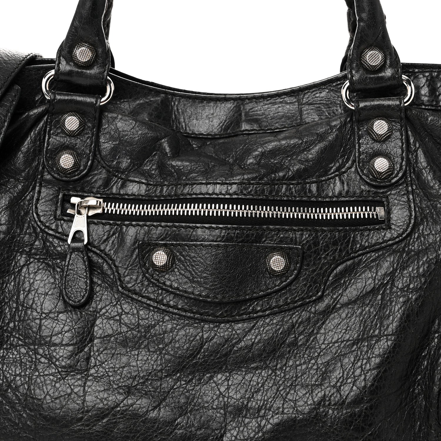 Balenciaga Agneau Giant 12 Silver Hardware City Black 7 of 9