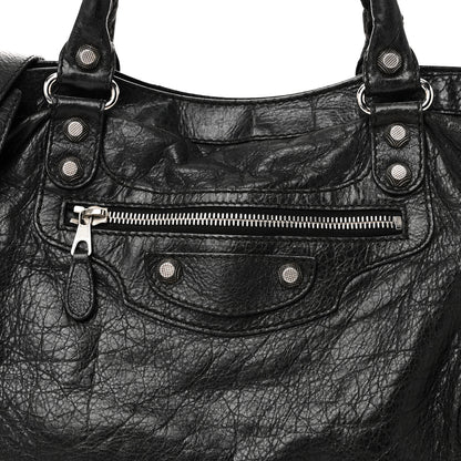 Balenciaga Agneau Giant 12 Silver Hardware City Black 7 of 9