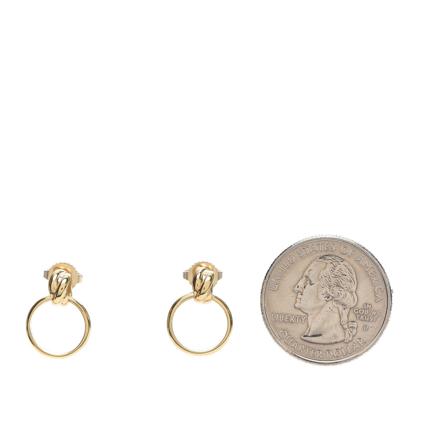 18K Yellow Gold Mini Paloma Picasso Melody Hoop Earrings