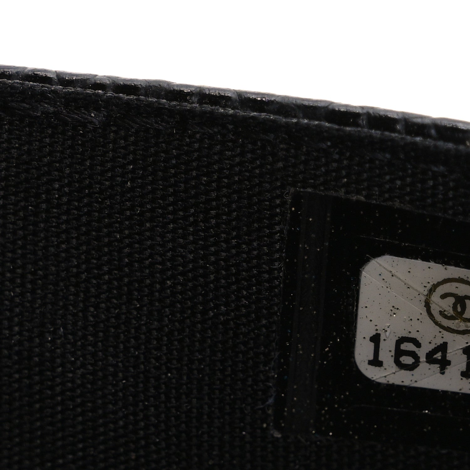 Chanel Caviar Timeless CC Wallet On Chain WOC Black 8 of 12