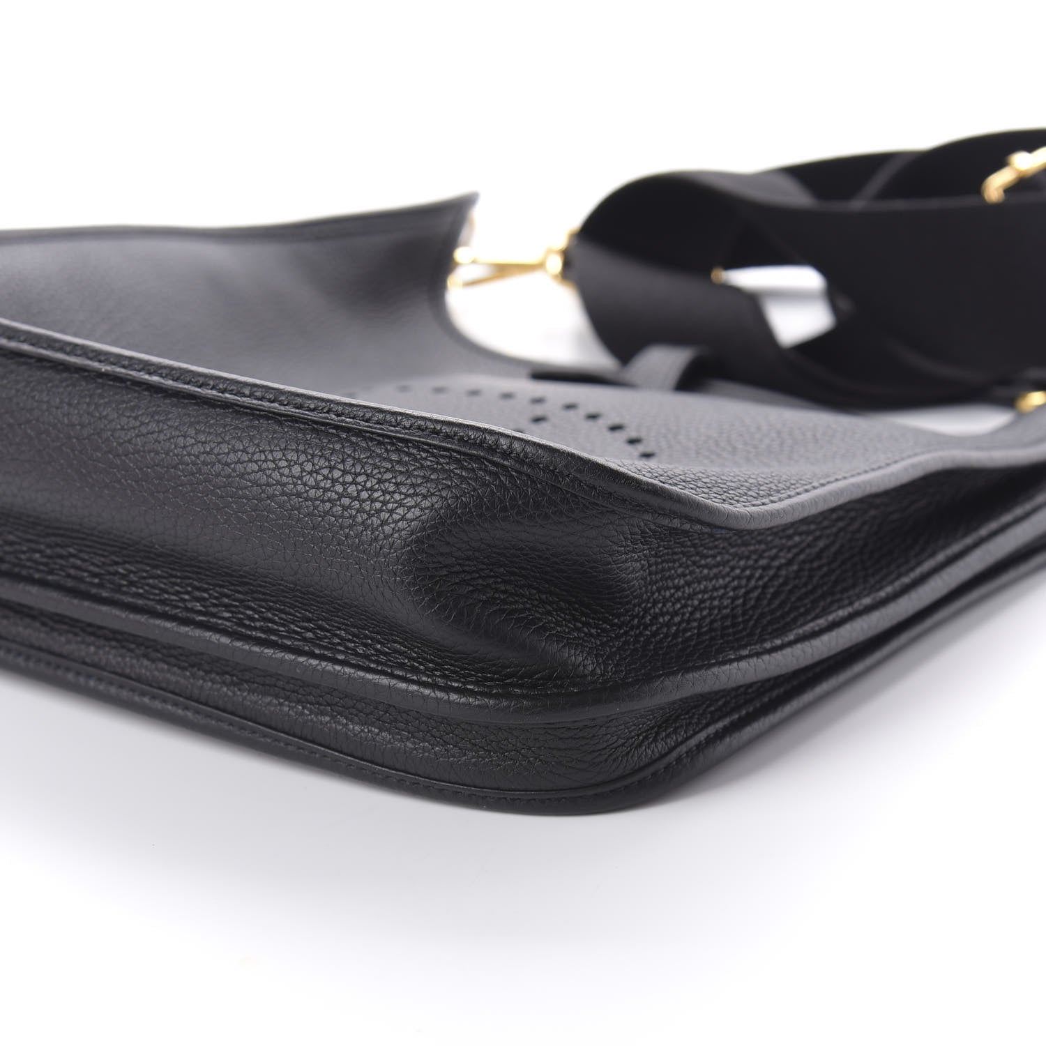 Hermes Taurillon Clemence Evelyne III PM Black 7 of 10