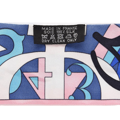 Hermes Silk Le Nombre D'Or Twilly 5 of 5