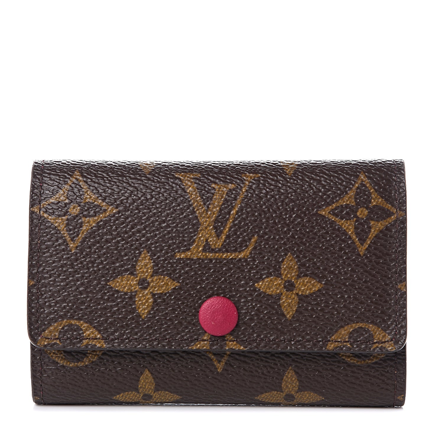 Monogram 6 Key Multicles Holder Fuchsia