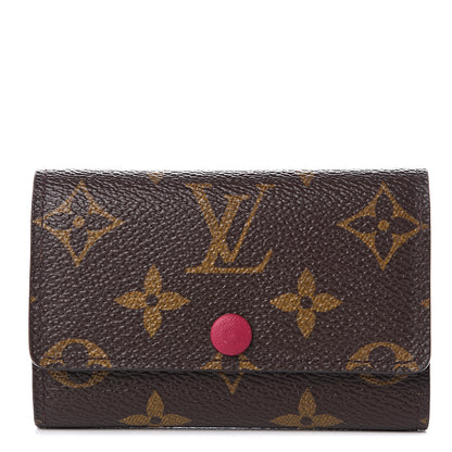 Louis Vuitton Monogram 6 Key Multicles Holder Fuchsia 1 of 8