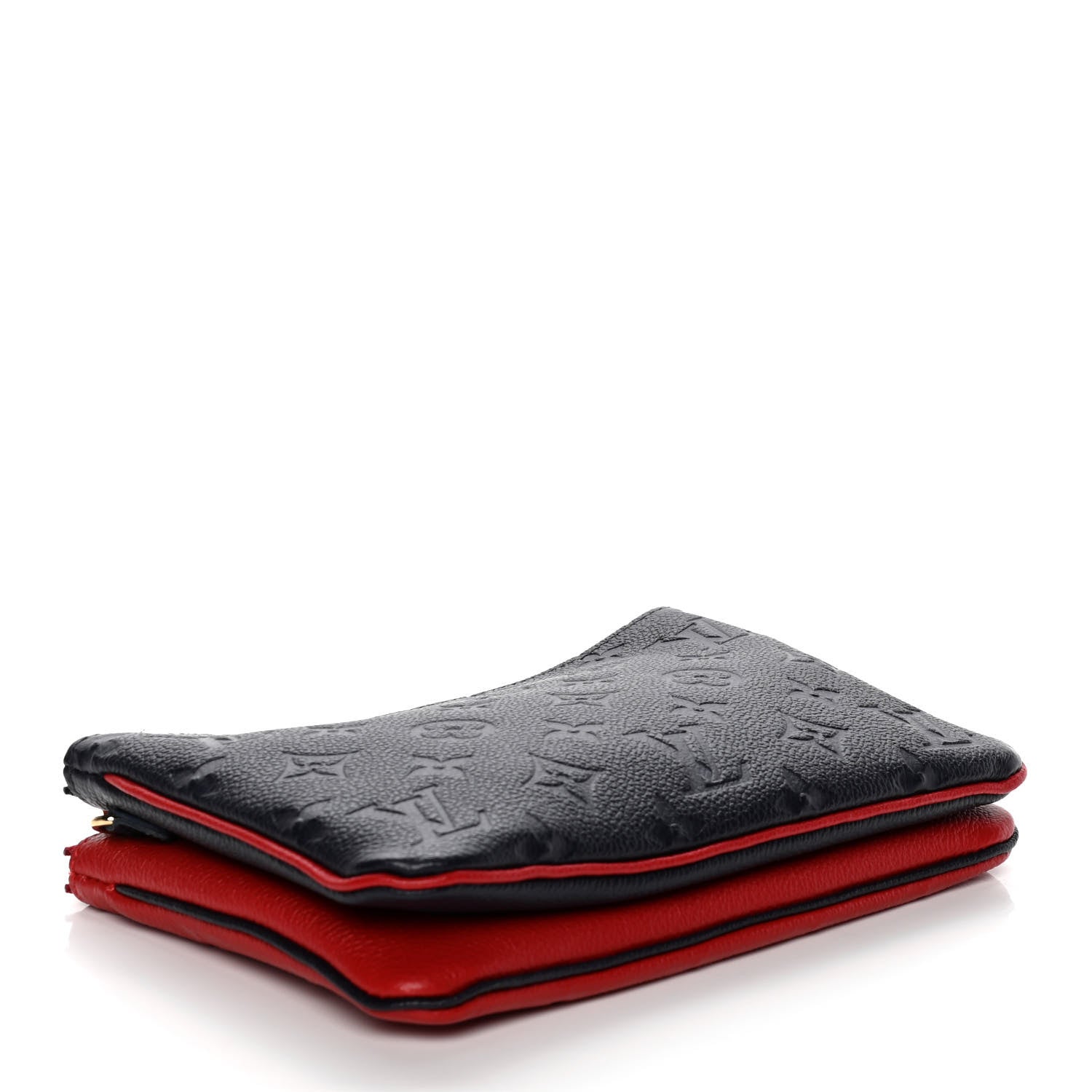 Louis Vuitton Empreinte Double Zip Pochette Marine Rouge 4 of 10