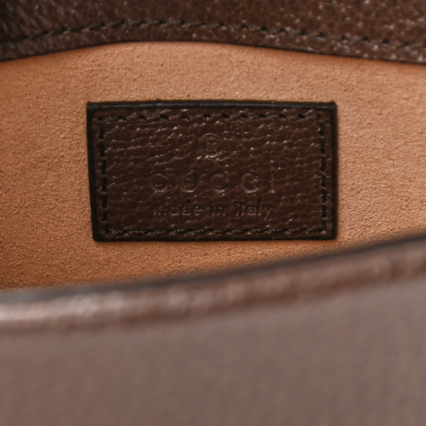 Monogram Jumbo GG Textured Dollar Calfskin Super Mini Dionysus Shoulder Bag Camel Ebony New Acero