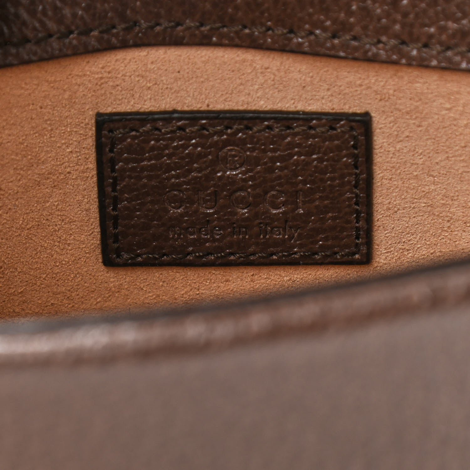 Gucci Monogram Jumbo GG Textured Dollar Calfskin Super Mini Dionysus Shoulder Bag Camel Ebony New Acero 5 of 8