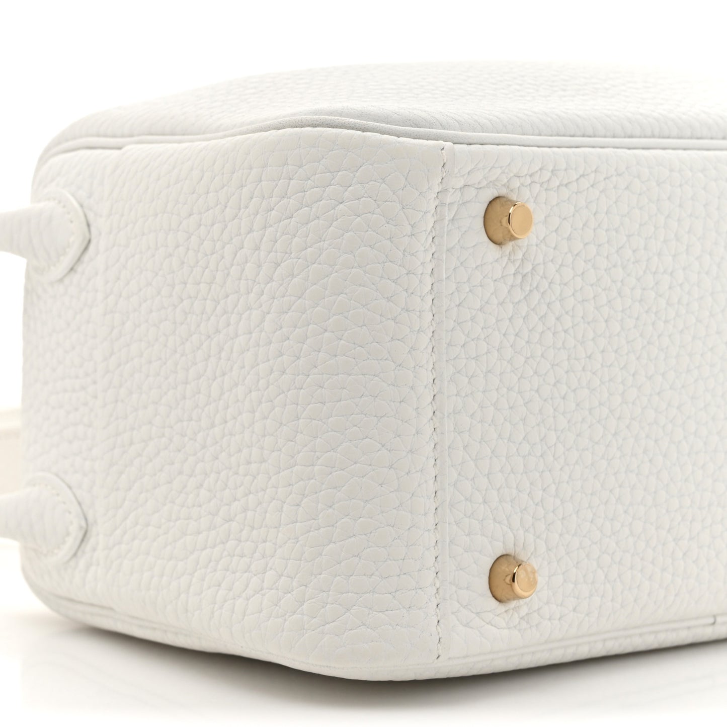 Taurillon Clemence Mini Lindy 20 New White