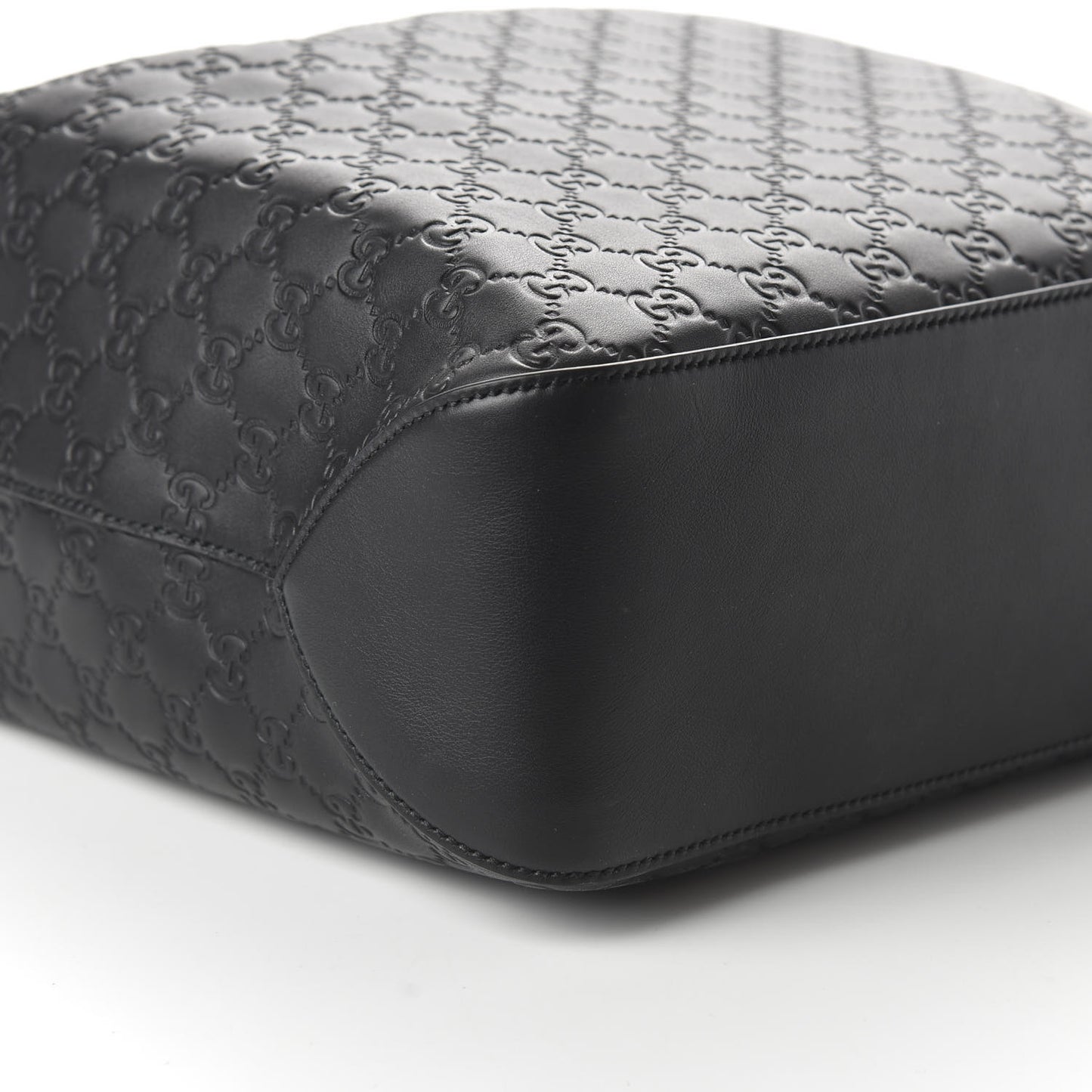 Guccissima Signature Large Linea A Hobo Black