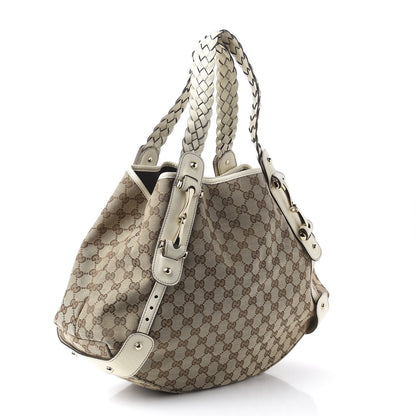Gucci Monogram Medium Pelham Shoulder Bag Off White 2 of 9