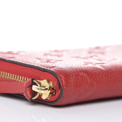 Louis Vuitton Empreinte Clemence Wallet Scarlet 8 of 10