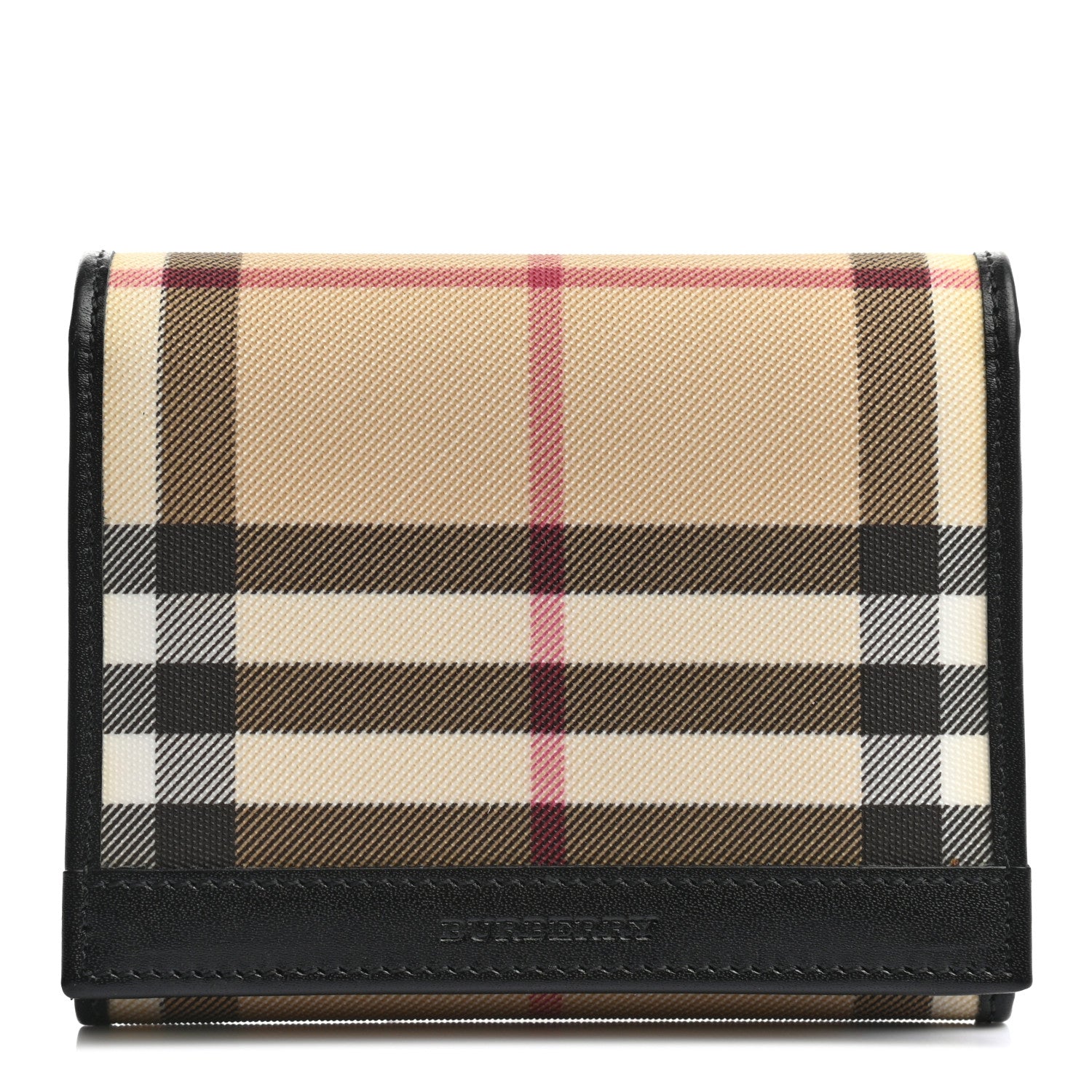 Burberry House Check Wallet Black 1 of 7