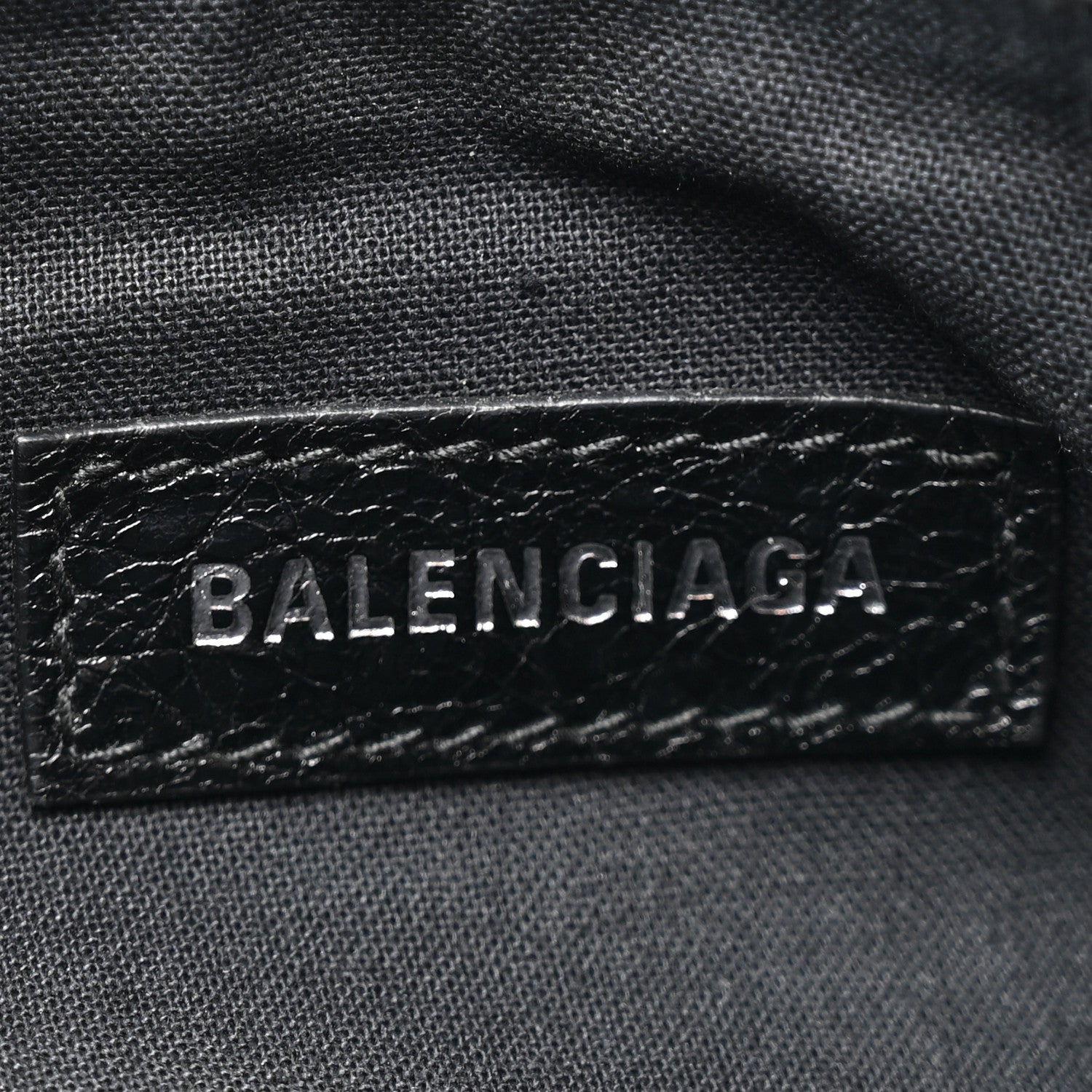 Balenciaga Agneau Arena Crystal Le Cagole Shoulder Bag XS Black 7 of 12