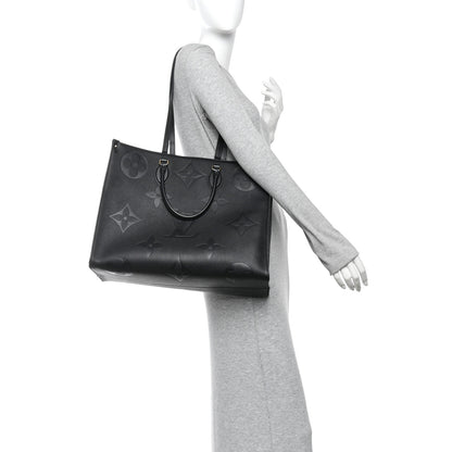Louis Vuitton Empreinte Monogram Giant Onthego GM Black 2 of 10