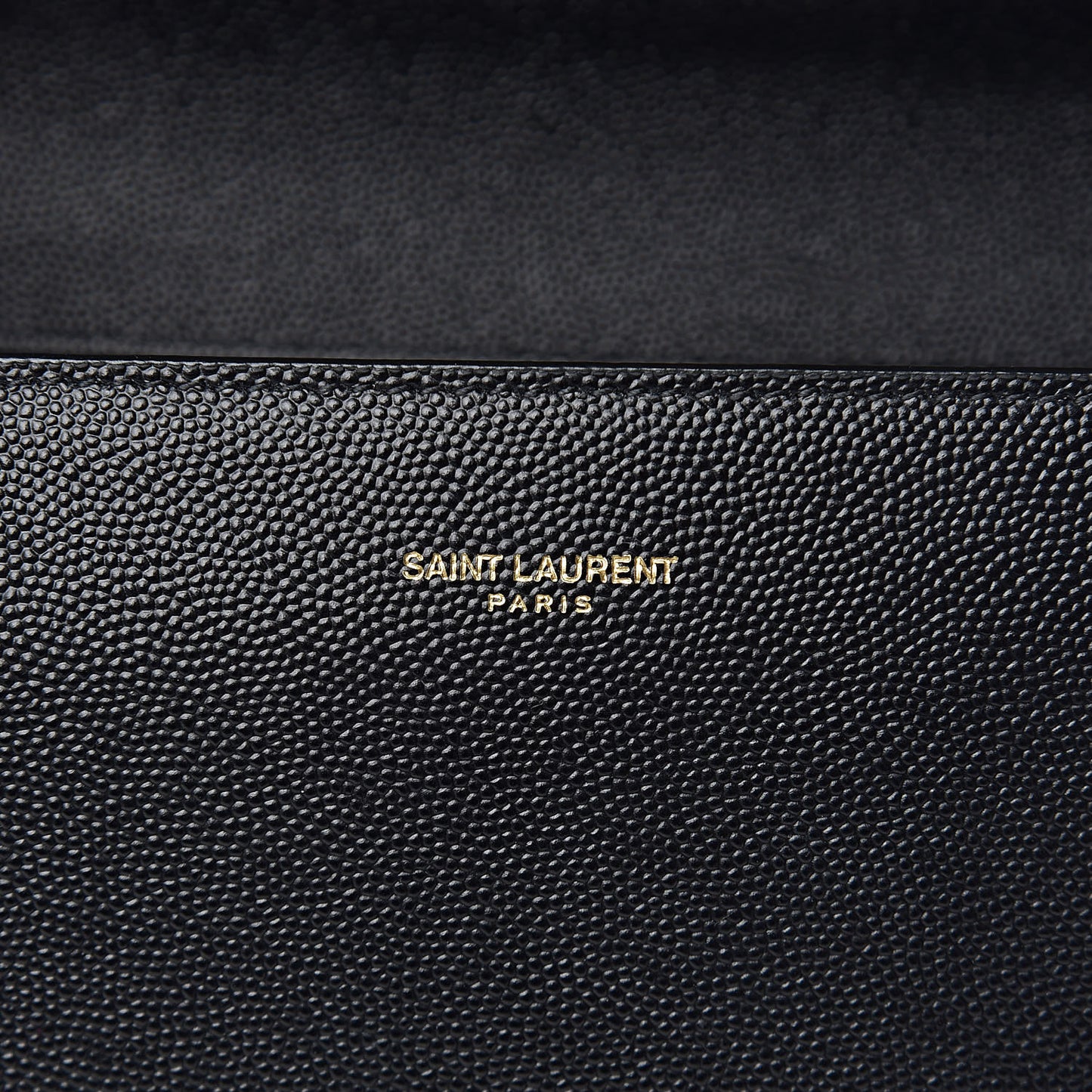 Grain de Poudre Medium Classic Monogram Cassandra Top Handle Black Rouge Legion
