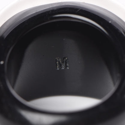 Louis Vuitton Resin Swarovski Crystal Inclusion Ring M Black 5 of 5