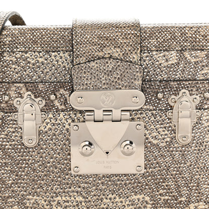 Louis Vuitton Lizard Petite Malle Silver 7 of 11