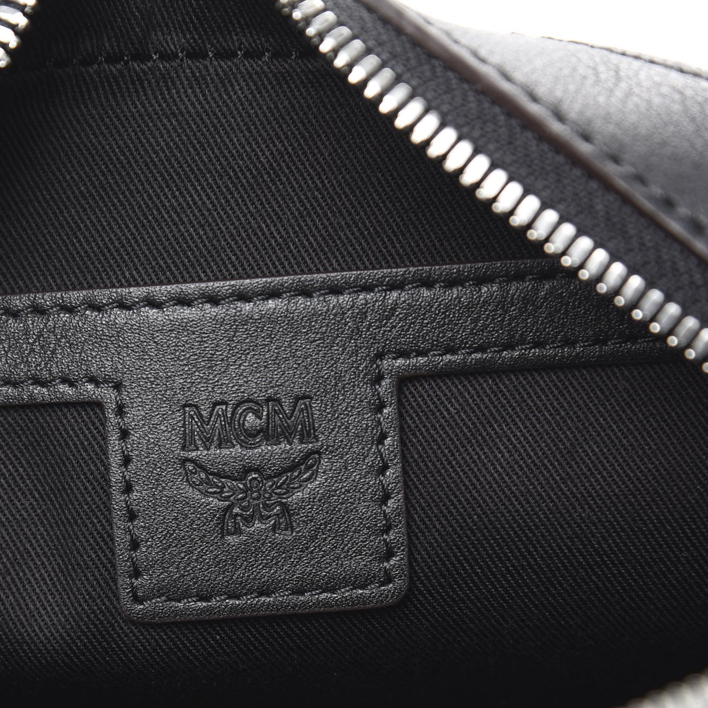 Calfskin Ottomar Monogram Klara Crossbody Bag Black