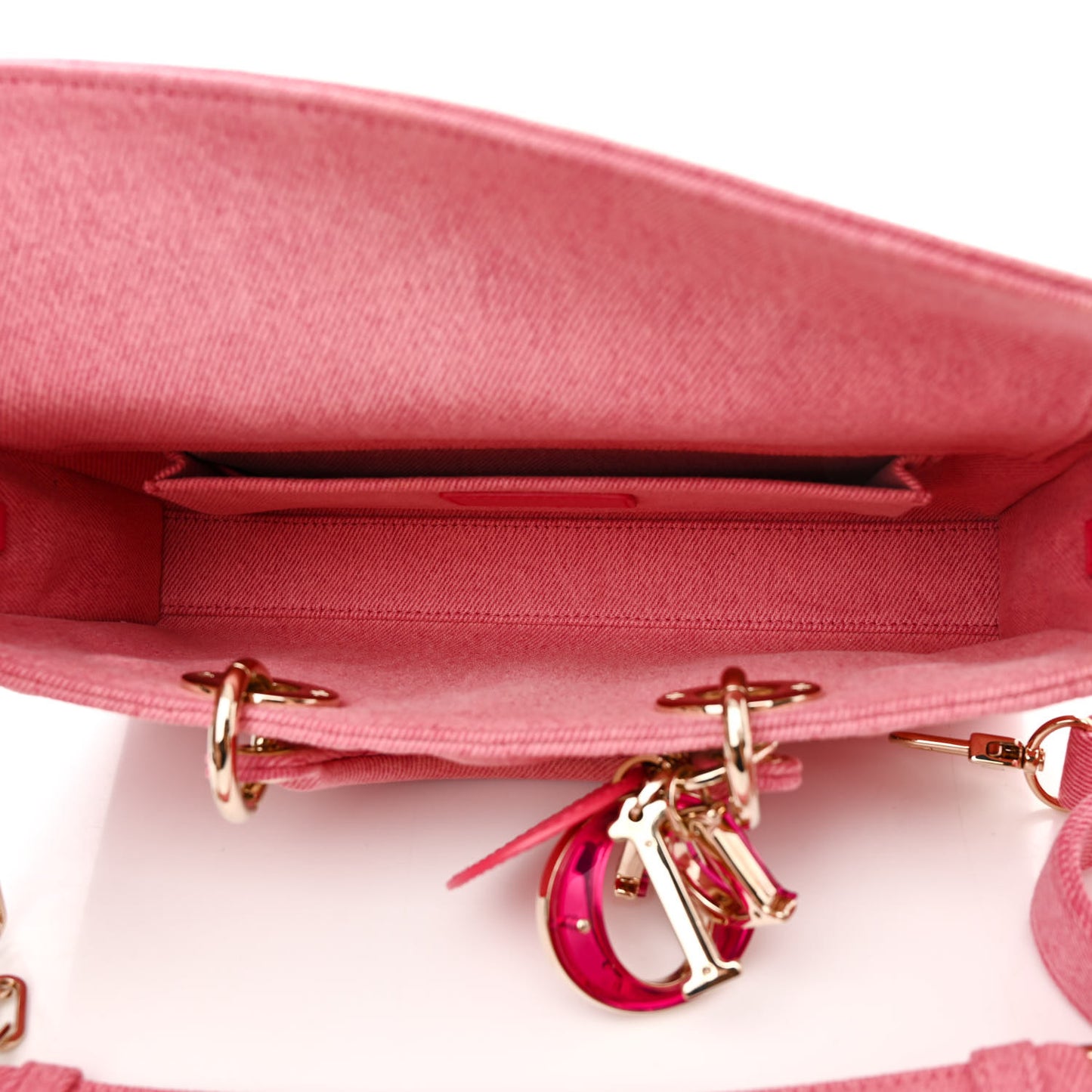 Denim Macrocannage Lady D-Joy Pink