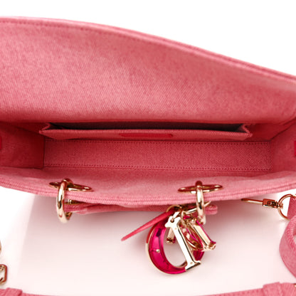 Christian Dior Denim Macrocannage Lady D-Joy Pink 5 of 10
