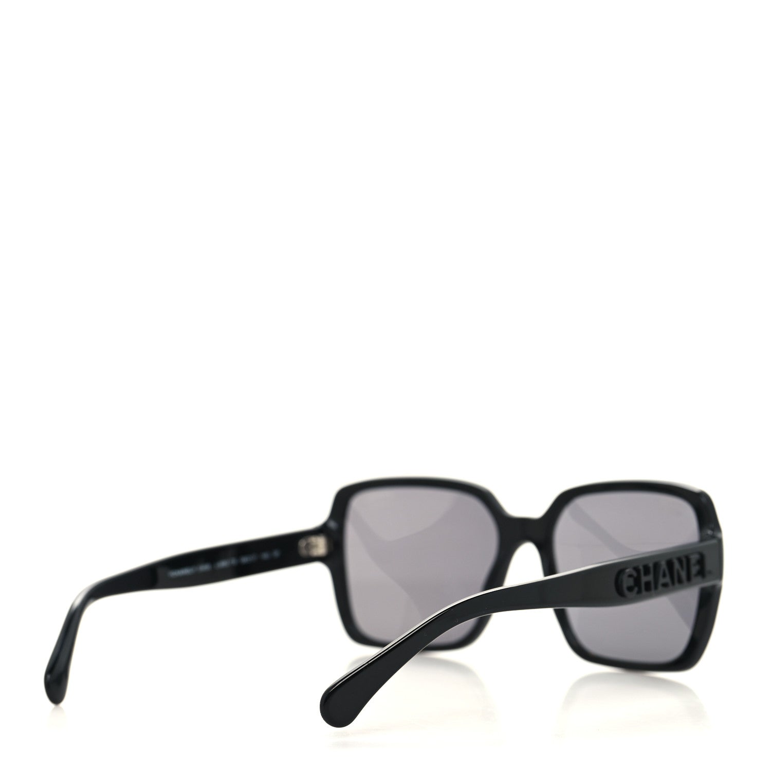 Chanel Acetate Square Sunglasses 5408 Black 4 of 8