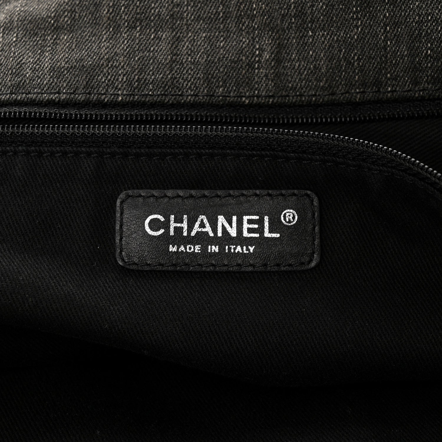 Chanel Denim Quilted XXL Reissue Flap Grey 6 of 12