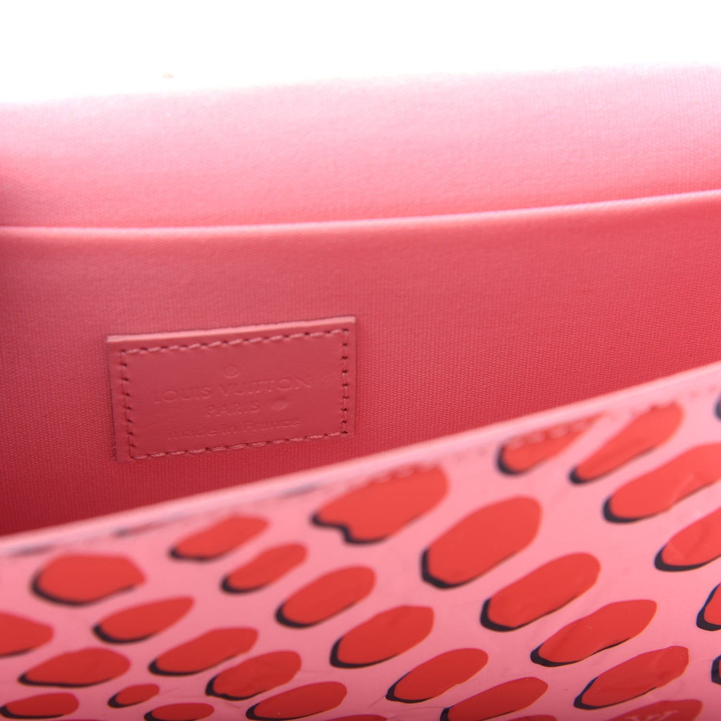 Vernis Jungle Dots Pochette Felicie Sugar Pink Poppy