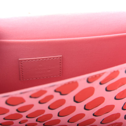 Louis Vuitton Vernis Jungle Dots Pochette Felicie Sugar Pink Poppy 6 of 8