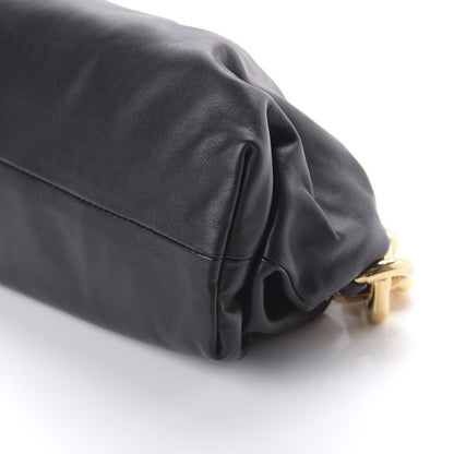 Bottega Veneta Calfskin The Pouch Chain Black 7 of 9