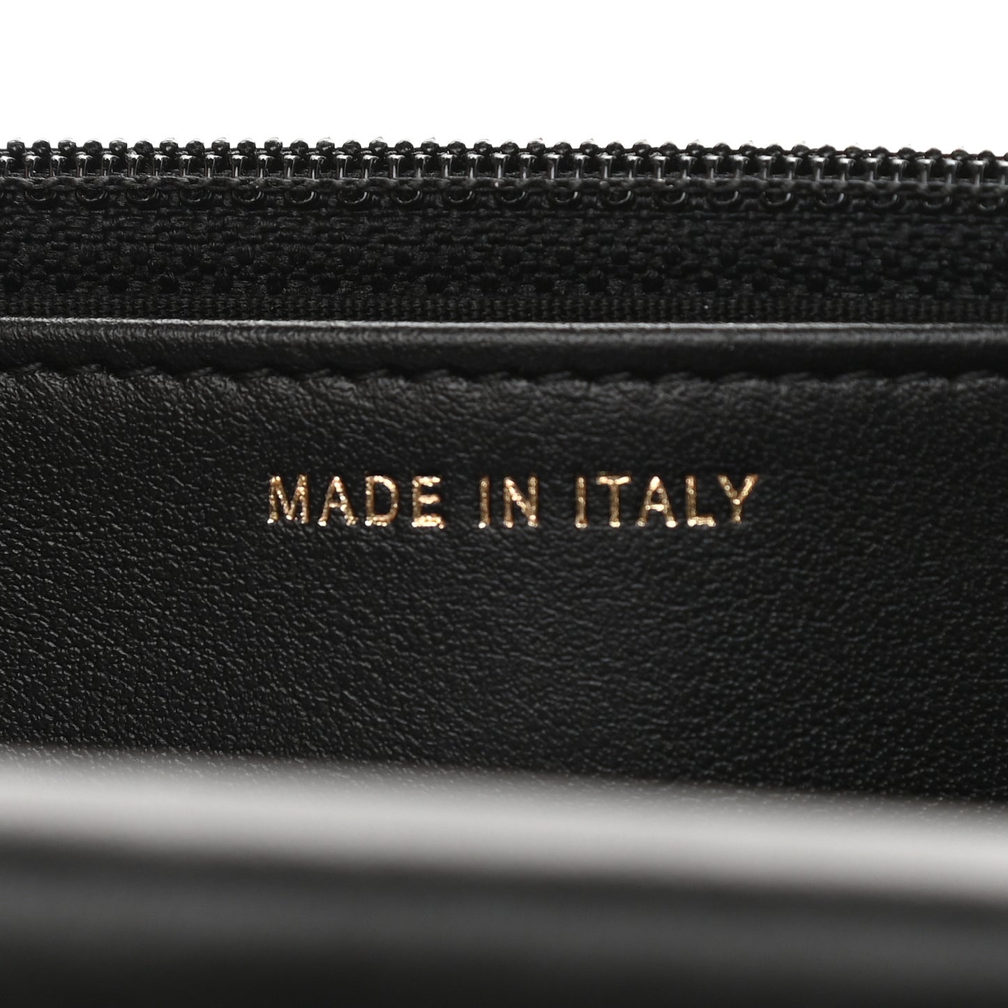 Caviar Quilted Boy Wallet On Chain WOC Black