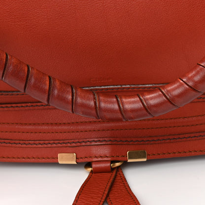 Chloe Calfskin Large Marcie Satchel Maple Leaf 13 of 17