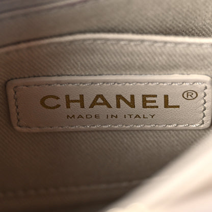 Chanel Grained Calfskin Mini Bi-Color Neo Executive Shopper Tote Black Beige 7 of 9