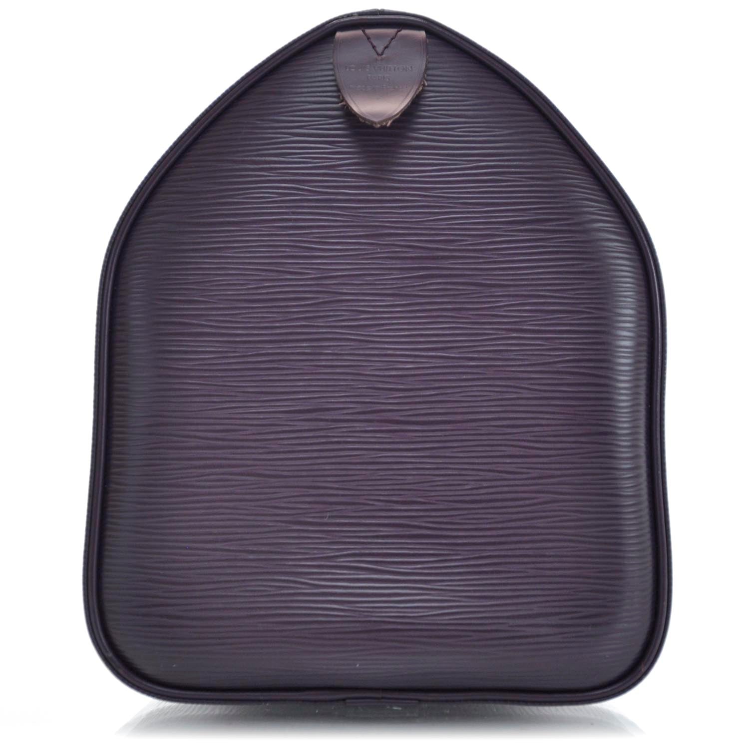 Louis Vuitton Epi Speedy 30 Cassis Purple 4 of 11