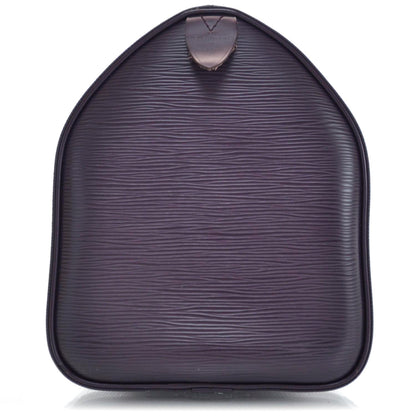 Louis Vuitton Epi Speedy 30 Cassis Purple 4 of 11