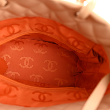 Chanel Calfskin Quilted Medium Cambon Tote Beige 5 of 16