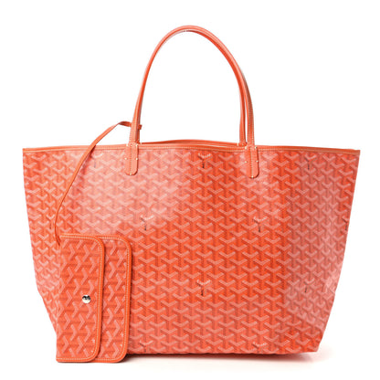 Goyard Goyardine Saint Louis GM Orange 1 of 8