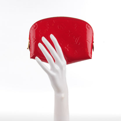 Louis Vuitton Vernis Cosmetic Pouch Pomme D'Amour 2 of 7