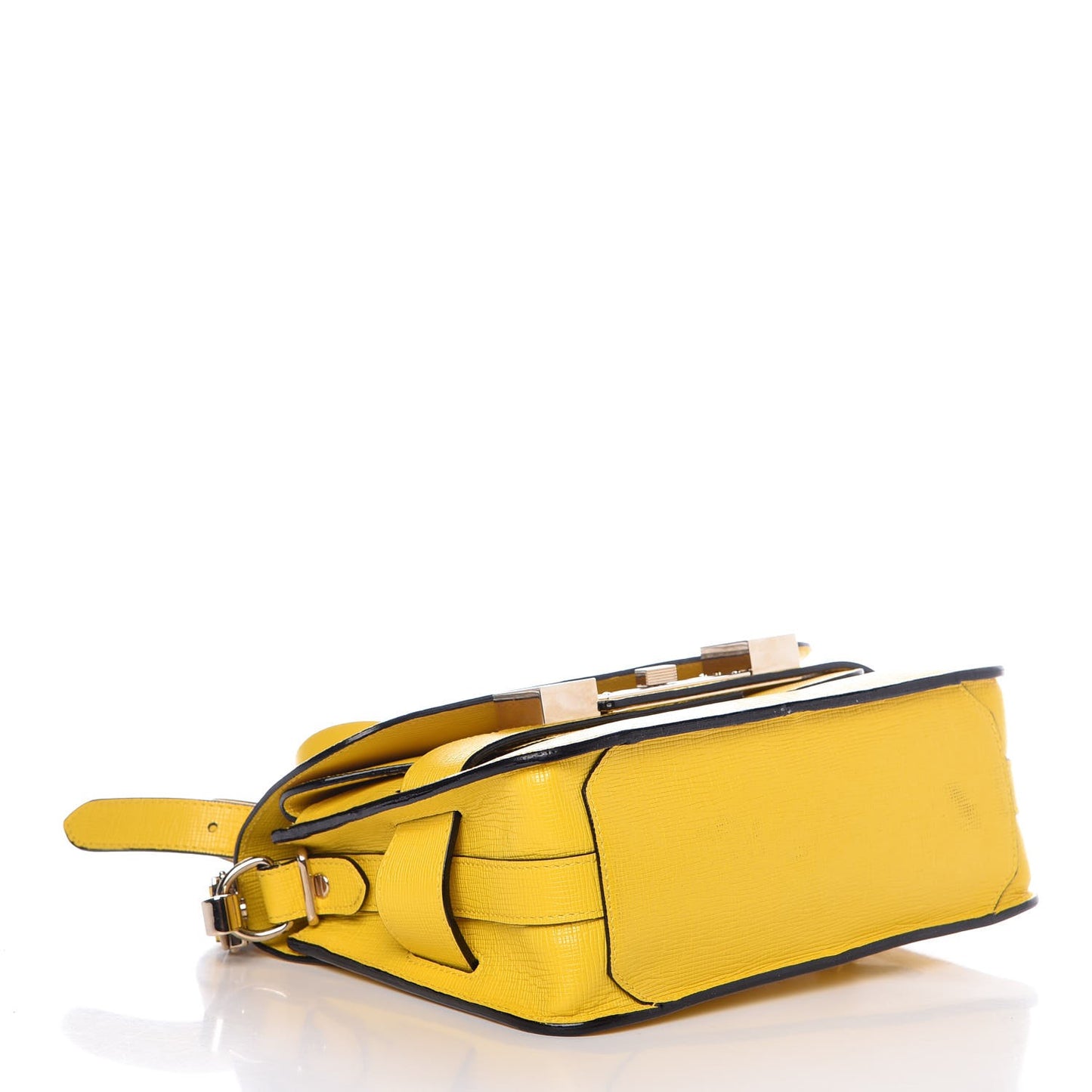 New Linosa Mini PS11 Classic Shoulder Bag Tropical Yellow