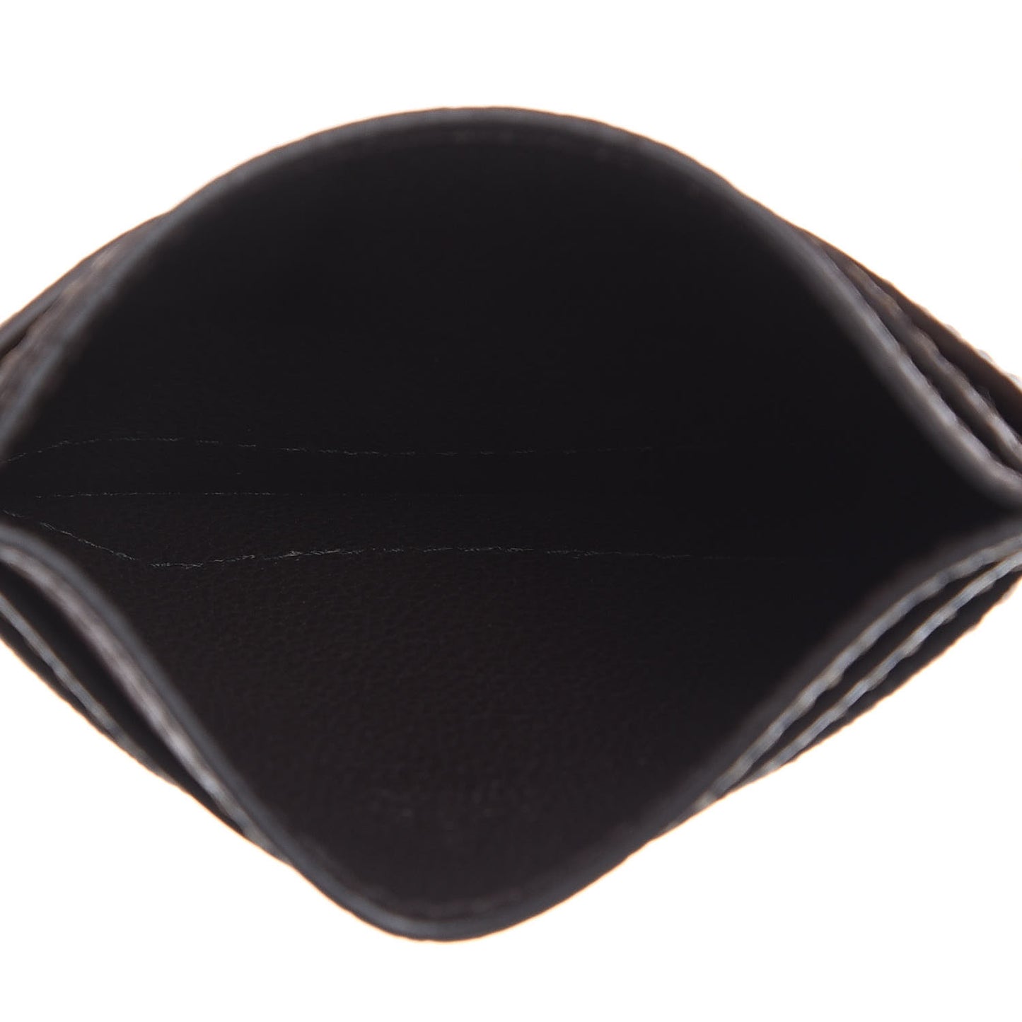 GG Supreme Monogram Ophidia Card Holder Brown