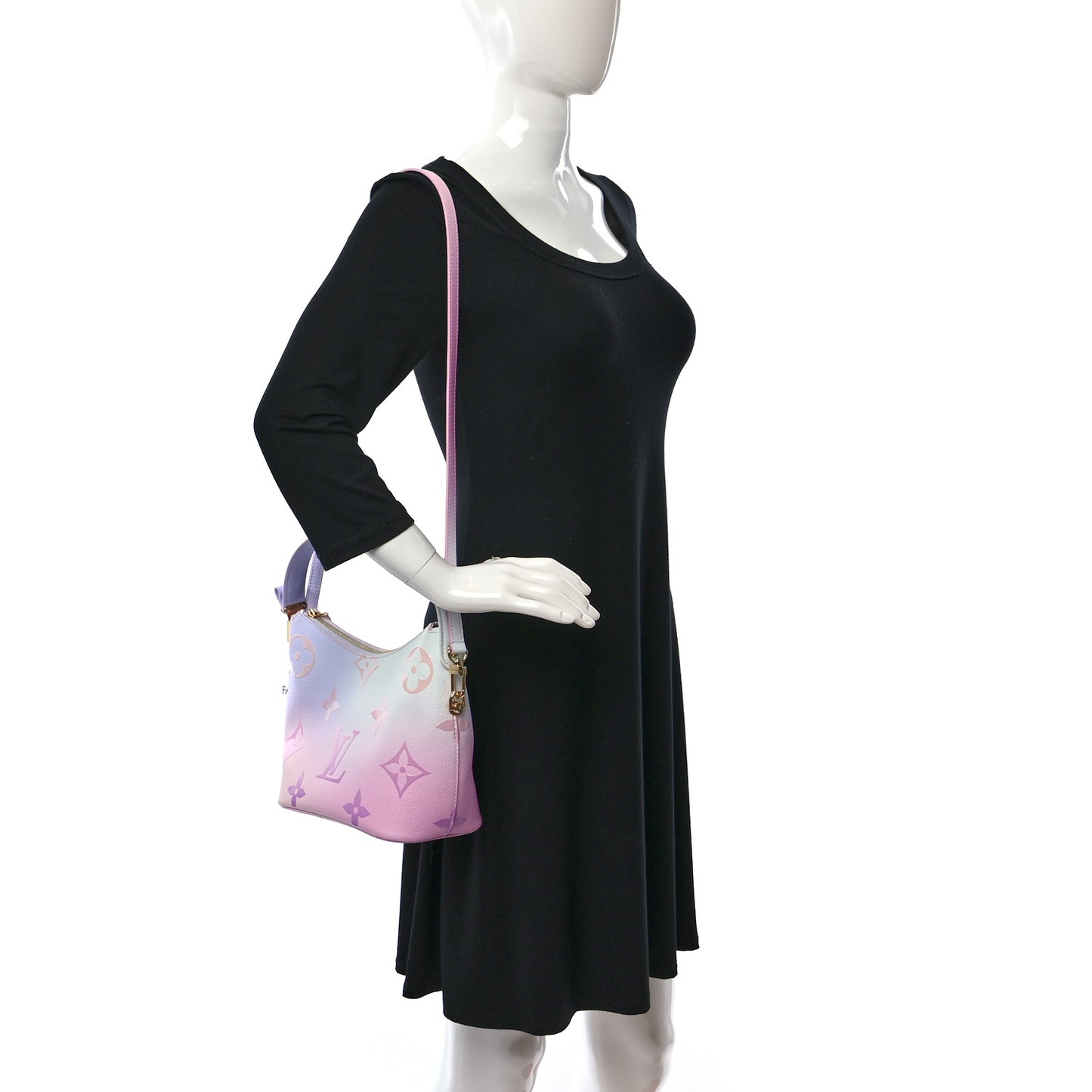 Monogram Giant Spring In The City Marshmallow Hobo PM Sunrise Pastel